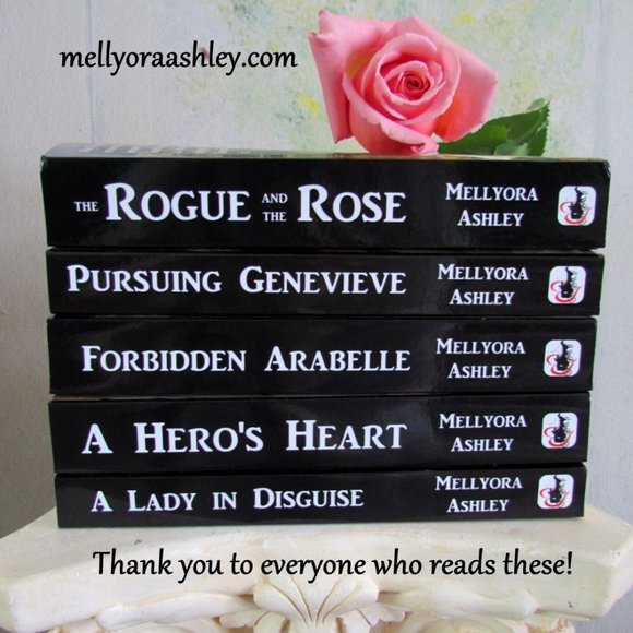 HISTORICAL ROMANCE: PURSUING GENEVIEVE by MELLYORA ASHLEY, CLEAN GEORGIAN NOVEL - Picture 8 of 8